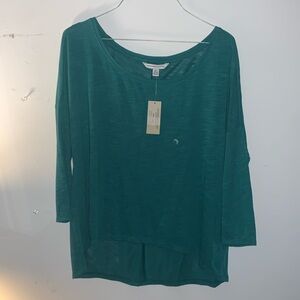 American Eagle green top New with tags